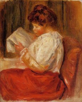皮埃爾 奧古斯特 雷諾阿 The Little Reader 皮埃爾 奧古斯特 雷諾阿 The Little Reader